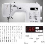 Portable Embroidery Machine with 60 Built-In Stitches