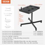 VEVOR 16"x16" 1800W Screen Printing Flash Dryer