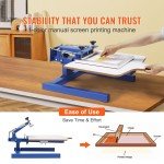 1 Color Silk Screen Printing Press Machine