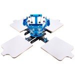 4 Color 4 Station Silk Screen Printing Machine