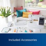 Brother SE700 Embroidery and Sewing Machine Bundle