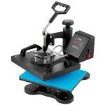 VEVOR 12x10in Clamshell Heat Press Machine
