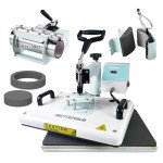 BetterSub 5-in-1 Heat Press Machine Combo