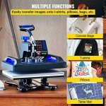VEVOR 12x15 Heat Press Machine for T-Shirts