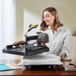 VEVOR 8-in-1 Heat Press Machine Combo 15x15 Inch