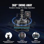 VEVOR 12x10in Clamshell Heat Press Machine
