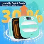 Portable 10"x10" Heat Press Machine for T-Shirts