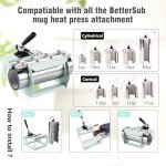 BetterSub 5-in-1 Heat Press Machine Combo