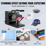 VEVOR 4-in-1 Heat Press Machine for Hats
