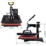 5 in 1 Heat Press Machine - 12x15 inch Combo