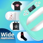 Portable 10"x10" Heat Press Machine for T-Shirts