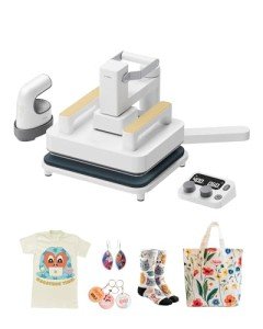 3-in-1 Heat Press Machine for Custom Clothing