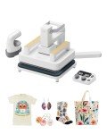 3-in-1 Heat Press Machine for Custom Clothing