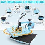 8-in-1 Heat Press Machine for Custom Clothing