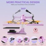 5-in-1 Heat Press Machine for Custom Clothing