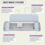 Cricut Maker 3 Cutting Machine with Vinyl Bundle