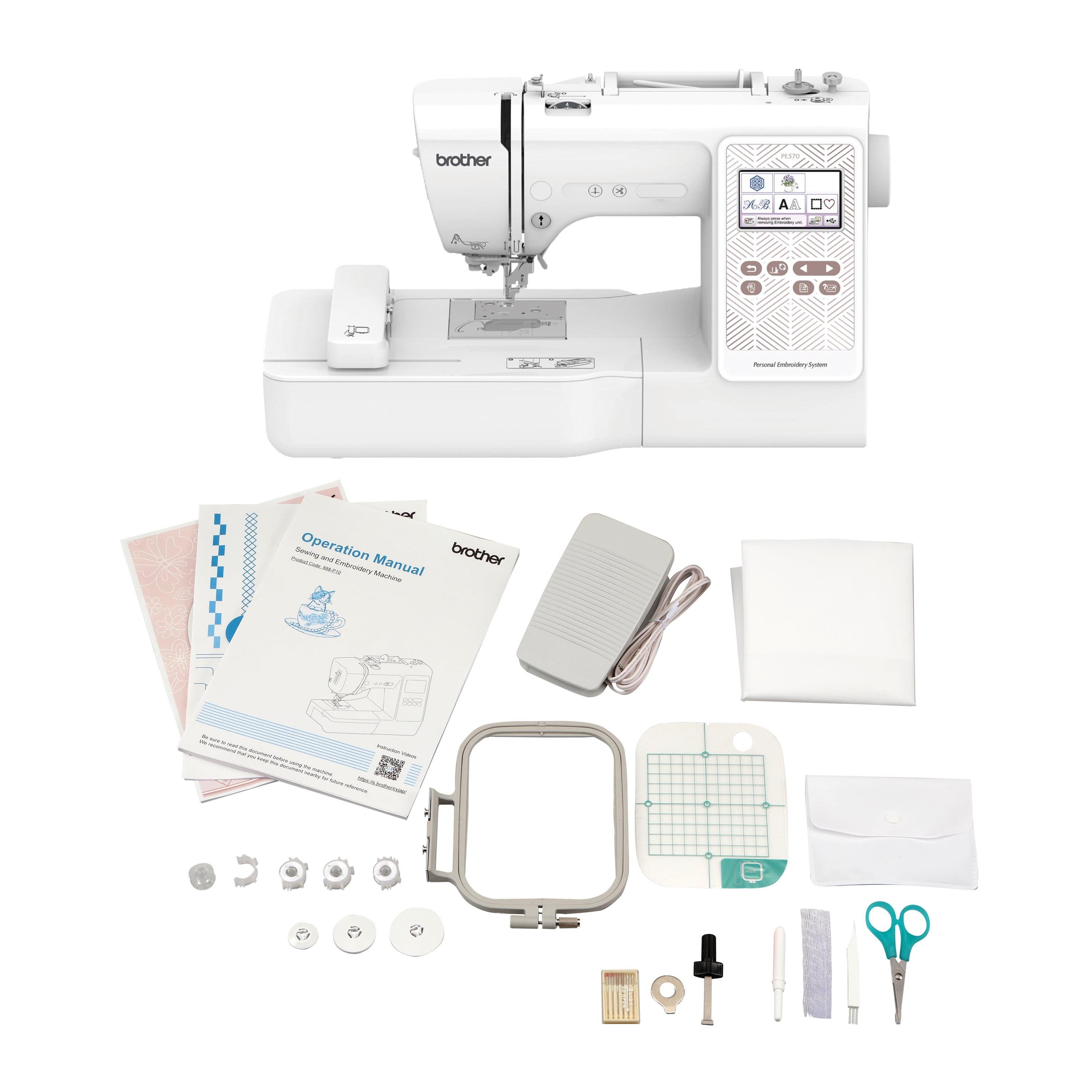 Brother PE570 4x4" Embroidery Machine with Designs