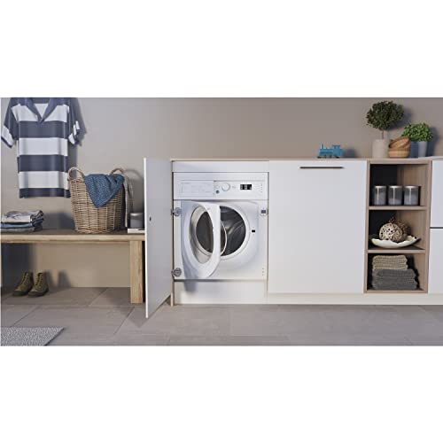 8kg White Built-in Washer, 1200rpm