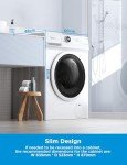 Midea Freestanding Washing Machine, 8kg Load, 1400 RPM