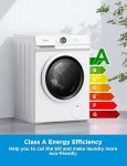 Midea Freestanding Washing Machine, 8kg Load, 1400 RPM