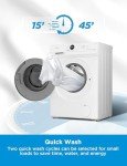Midea Freestanding Washing Machine, 8kg Load, 1400 RPM