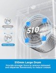 Midea Freestanding Washing Machine, 8kg Load, 1400 RPM
