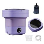 8L Portable Mini Washing Machine for Camping and Travel