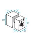CANDY CBD485D1E Integrated Washer Dryer, 8KG Capacity