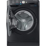 Indesit Freestanding Washer Dryer, 8/6kg, 1400rpm, Black