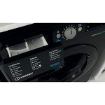Indesit Freestanding Washer Dryer, 8/6kg, 1400rpm, Black