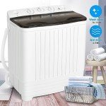 Compact Twin Tub Washer & Spin Dryer Combo