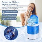 GiantexUK Portable Mini Washing Machine with Spin Dryer