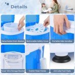 GiantexUK Portable Mini Washing Machine with Spin Dryer