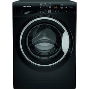 Hotpoint 9kg Freestanding Black Washing Machine