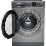 Hotpoint 7kg Graphite Freestanding Washer - 1400rpm
