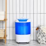 COSTWAY Portable 2-in-1 Mini Tub Washer Spin Dryer