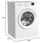 Beko 8kg Freestanding Washing Machine - White
