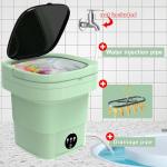 Portable 2-in-1 9L Laundry Mini Washing Machine, Foldable