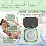 Portable 2-in-1 9L Laundry Mini Washing Machine, Foldable