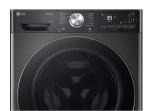 EZDispense™ 13kg Washing Machine with TurboWash™360 in Platinum Black