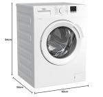 Beko 7kg White Washing Machine at 1400rpm