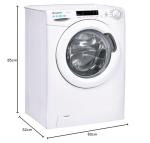Candy 10KG 1400RPM White Washing Machine