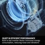 Haier 9Kg Integrated Washing Machine - White