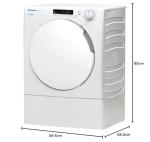 Candy 9KG White Vented Tumble Dryer