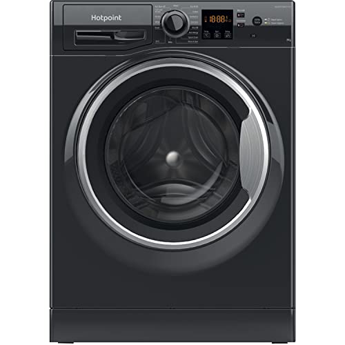 Hotpoint Black Freestanding 8kg Washing Machine 1600rpm