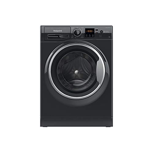 Black Hotpoint 10kg Washing Machine 1400rpm