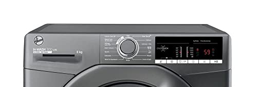Hoover 8kg 1500 Spin Washing Machine - Graphite