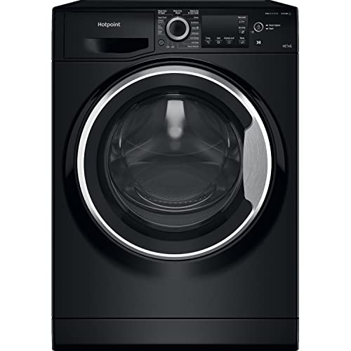 Hotpoint 9/6 kg Freestanding Washer Dryer, Black