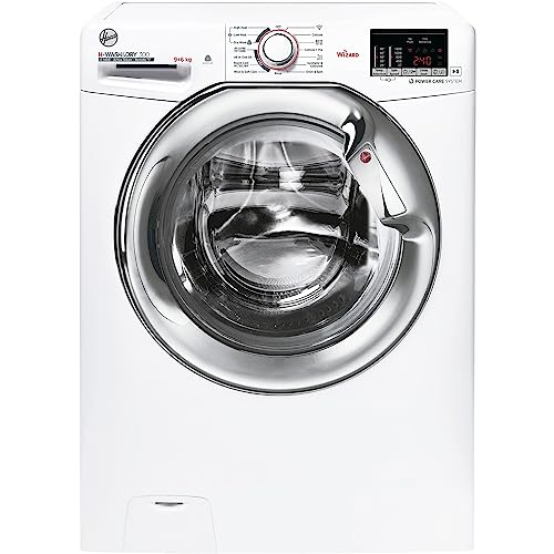 White Freestanding Washer Dryer with 9kg Wash