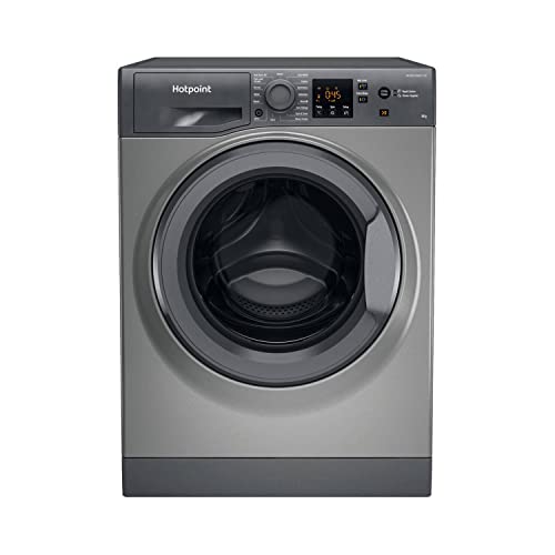Hotpoint 8kg Graphite Washing Machine 1600rpm